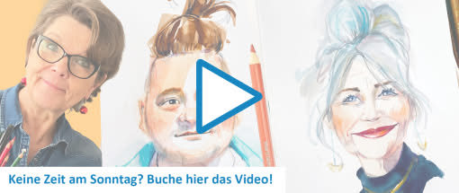 Kompaktkurs (Aufzeichnung): Geheimnisse fürs Portrait-Sketchen
