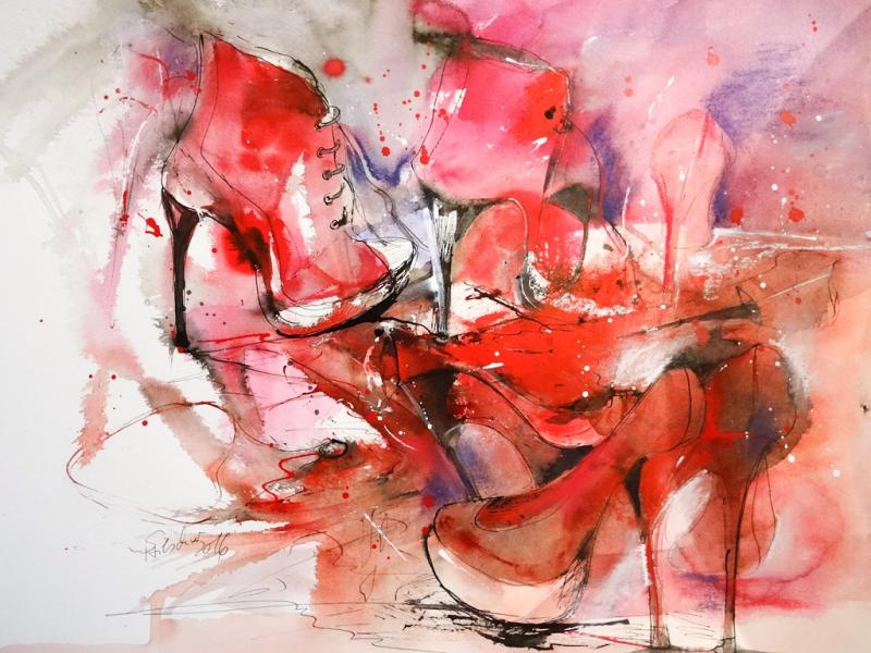 Die Farbe Rot